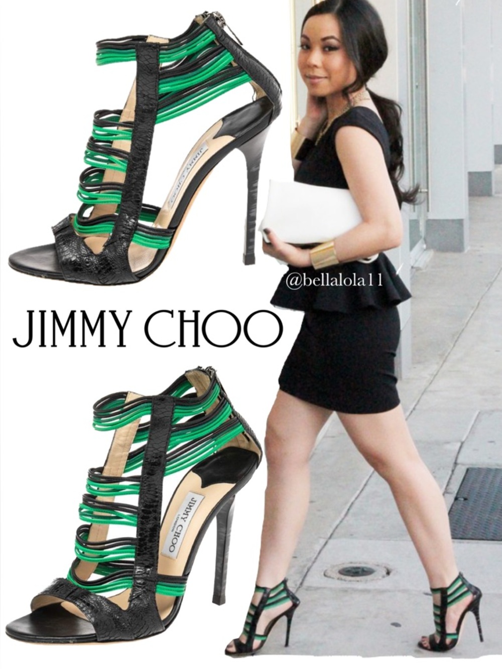 AUTHENTIC JIMMY CHOO GLADIATOR HEELS